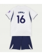 Otroške Nogometnih dresov Tottenham Hotspur Sandro Tonali #16 Domači 2026-27 Kratki rokavi (+ hlače)